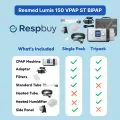 Resmed Lumis 150 VPAP ST BIPAP TriPack