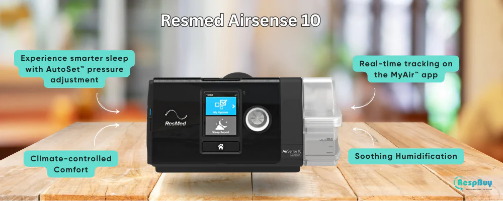 resmed airsense 10 features by respbuy