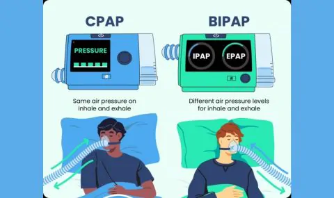 CPAP VS BIPAP