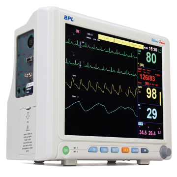 BPL Ultima Prime 12.1" Patient Monitor Digital Masimo or Nellcor