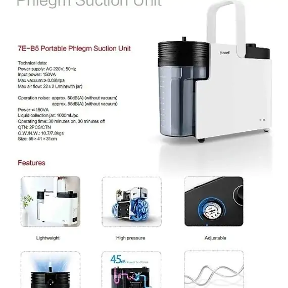 Yuwell-Suction-7E-B5