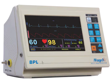 BPL Magna 3 Para Patient Monitor (Spo2, NIBP, ECG)