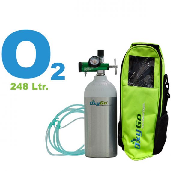 02 OxyGo Lite Pro Oxygen Cylinder