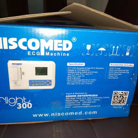 RespBuy-NiscoMed-Flight-300-ECG-Machine-Box