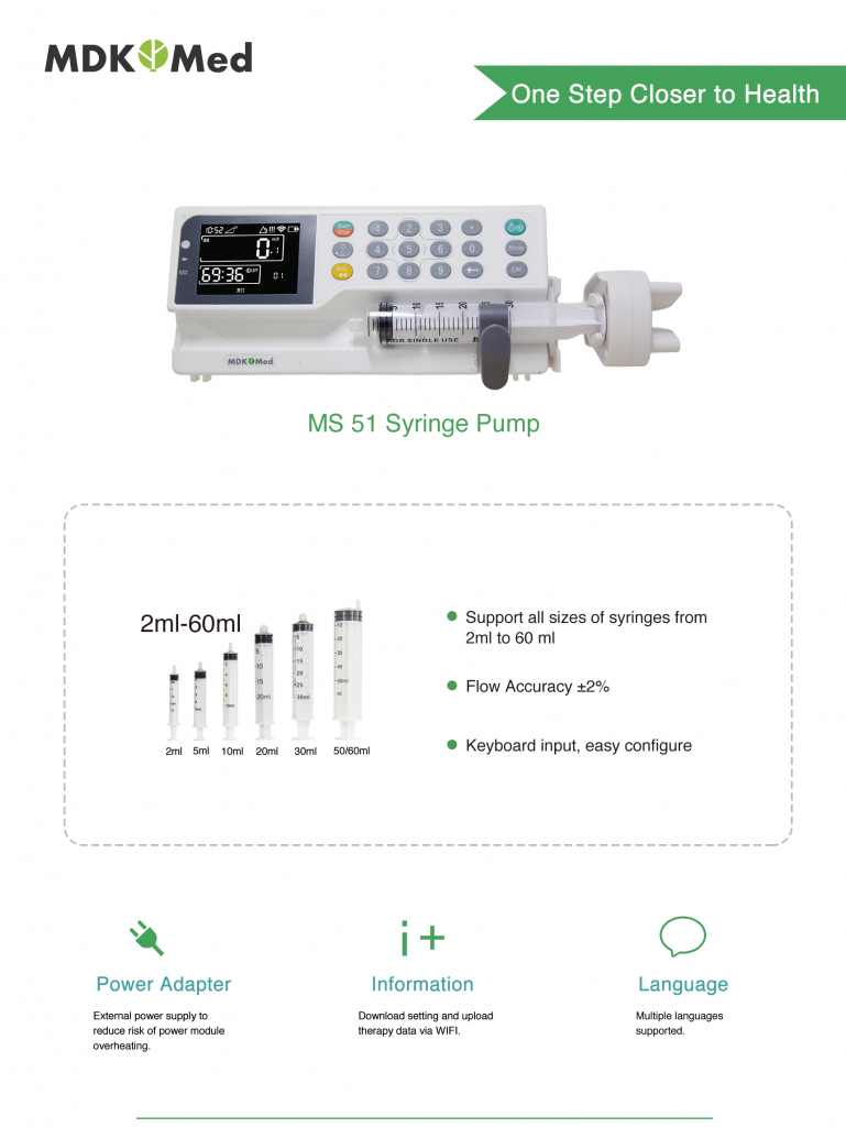 MDKMed MS51 Syringe Pump