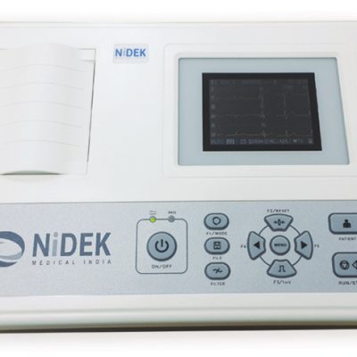 Nidek ECG-703 3-Channel ECG Machine