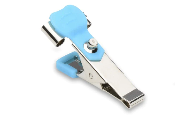 Alpta VV01 Veterinary EKG ECG Alligator Electrode Clips - Pack Of 5 For Sanp Pinch Connectors