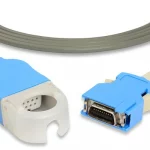 Nihon Kohden Compatible SpO2 Adapter Cable - JL-302T (DB9 to 20 Pin)