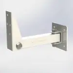 Wall Mount For 3 Para Patient Monitor