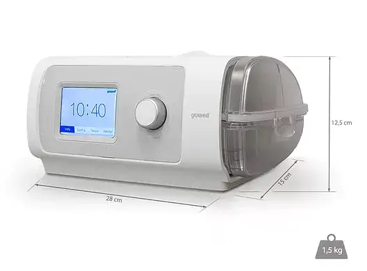 Respbuy_Yuwell_YH830_BIPAP Dimensions