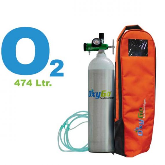 OxyGo Mediva Pro 474ltr Oxygen Cylinder