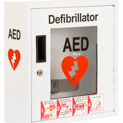 AED Defibrillator Cabinet With Alarm