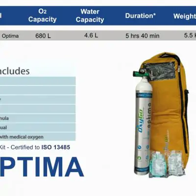 OxyGo Optima 680ltr Oxygen Cylinder