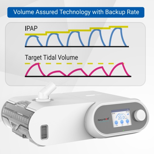 Oxymed AirSmart BPAP ST - With VAPS Mode - Best Seller