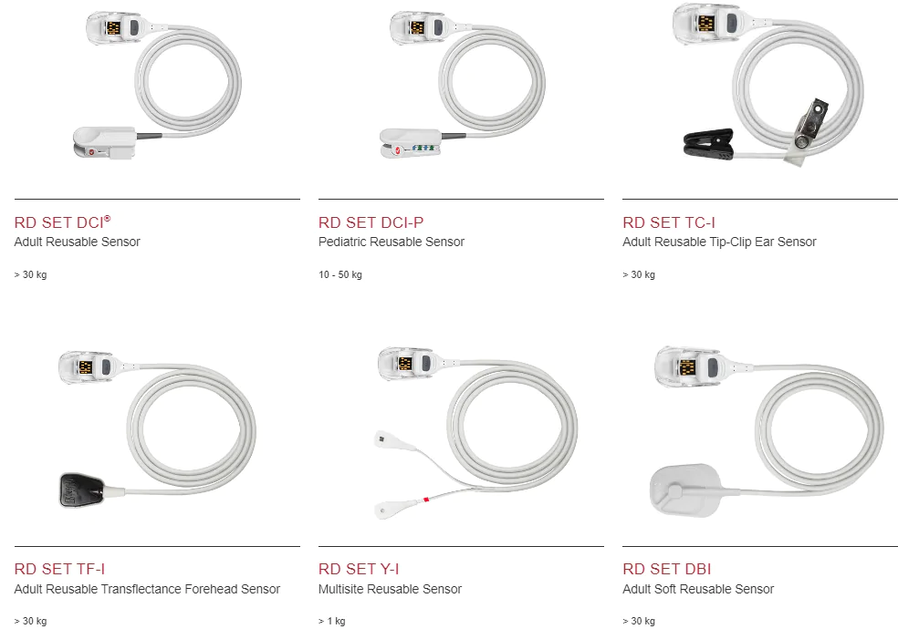 Masimo RD SET Reusable Sensors