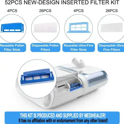 RespBuy-MediHealer-52-Filter-Pack-For-Dreamstation-Contents