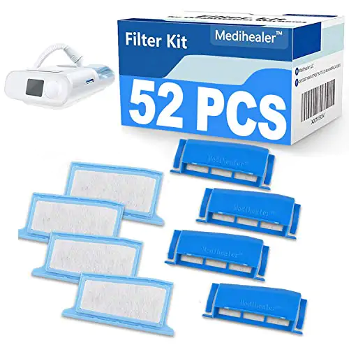 Medihealer CPAP Filters 52 Packs Compatible With Philips Dreamstation