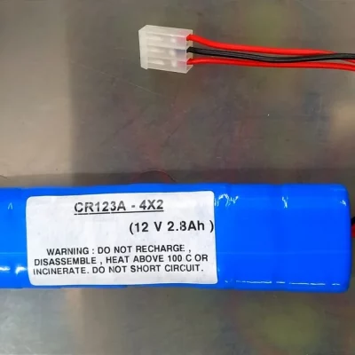 M&B AED7000 CR123A Battery