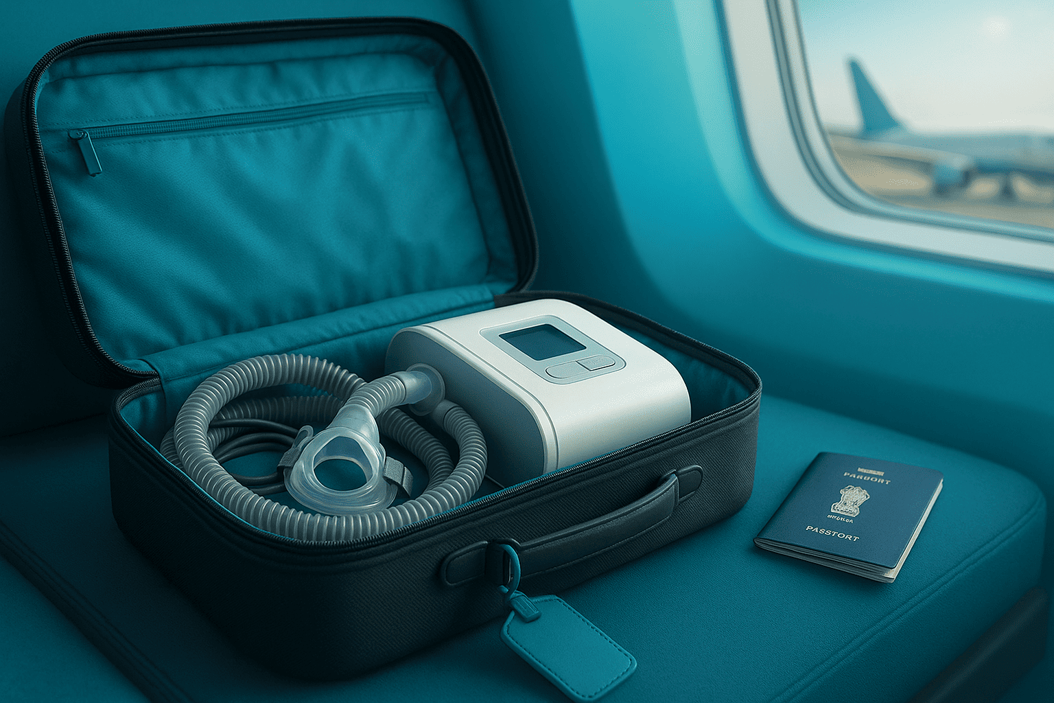 Can a CPAP machine be carried on airlines in India & internationally