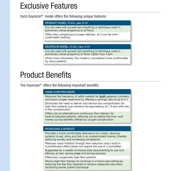 Devilbiss Oxymizer Oxygen Conserver