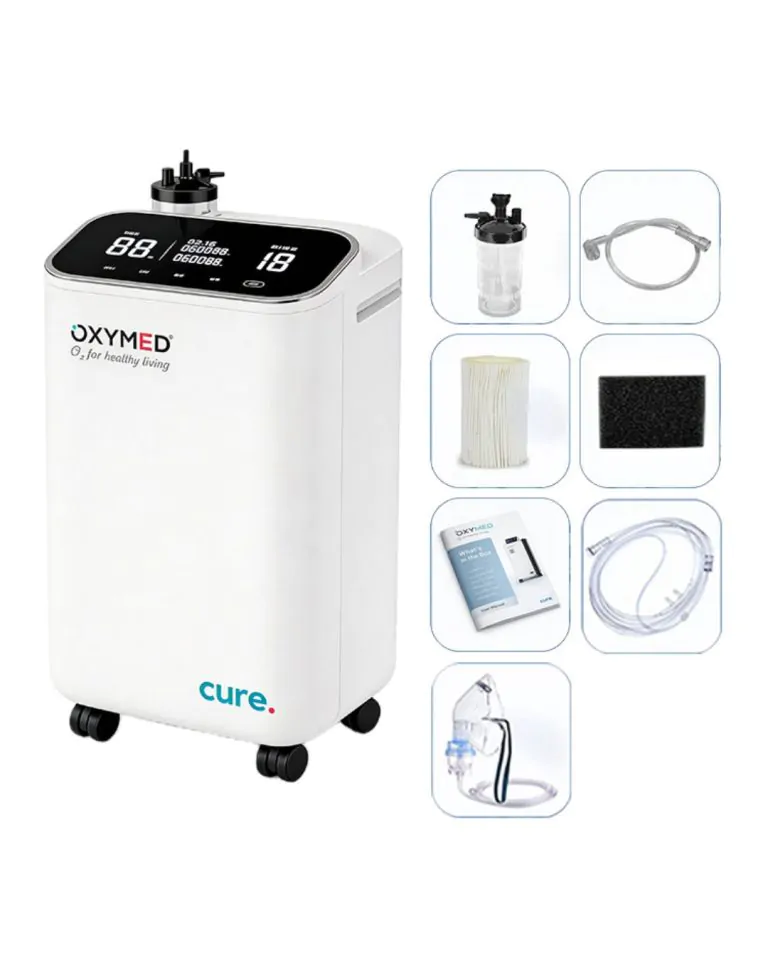 Oxymed Cure 5 LPM Oxygen Concentrator