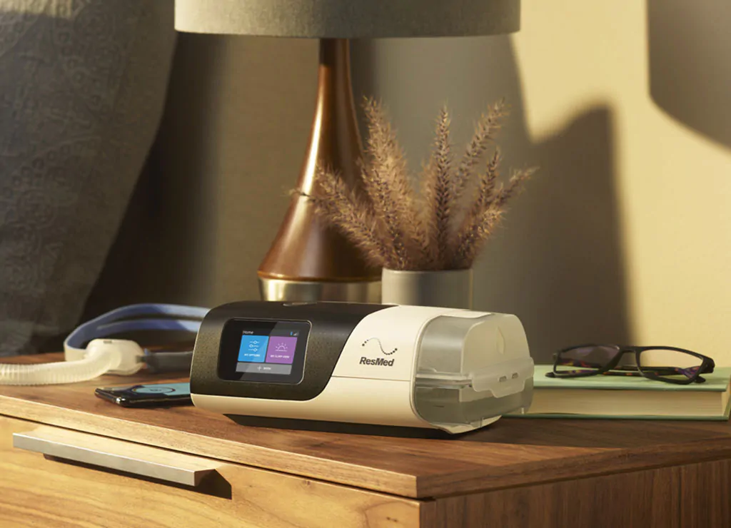 ResMed AirSense 11 Elite CPAP machine with HumidAir humidifier