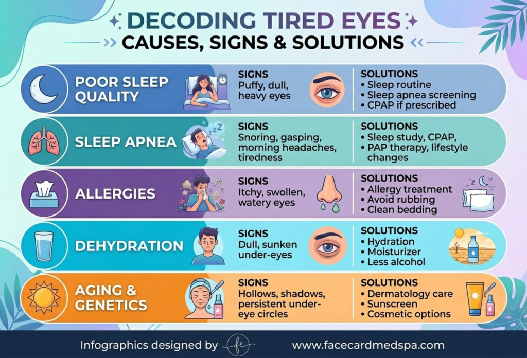 5 Reasons Your Under-Eyes Always Look Tired