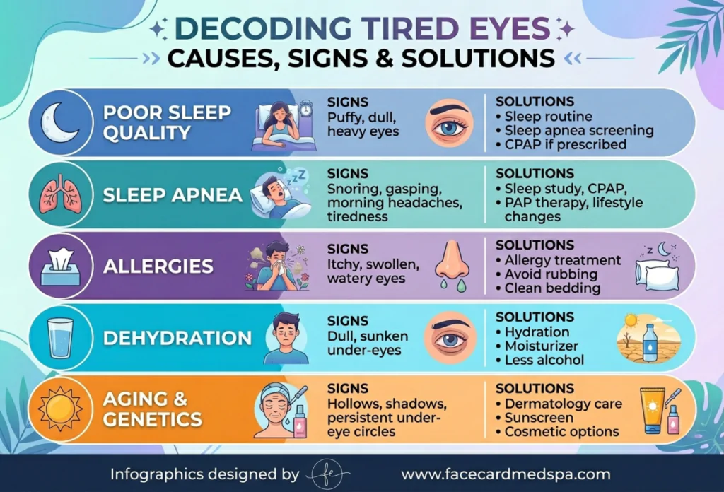 5 Reasons Your Under-Eyes Always Look Tired 1 5 Reasons Your Under-Eyes Always Look Tired