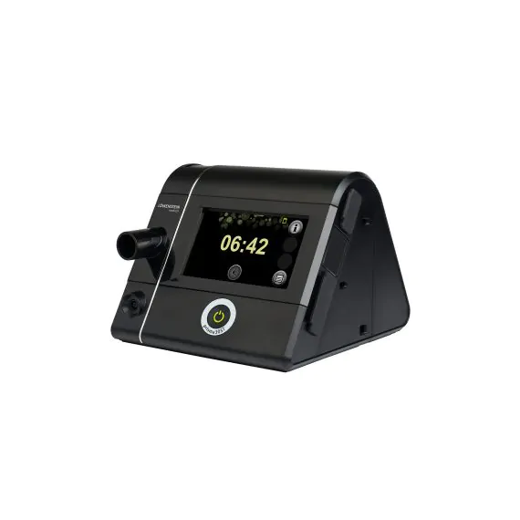 Loewenstein Prisma 30ST BiPAP with touchscreen — manufacturer right-side view