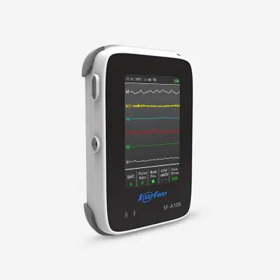 VentMed SF-A10S portable sleep apnea diagnostic device - left angle